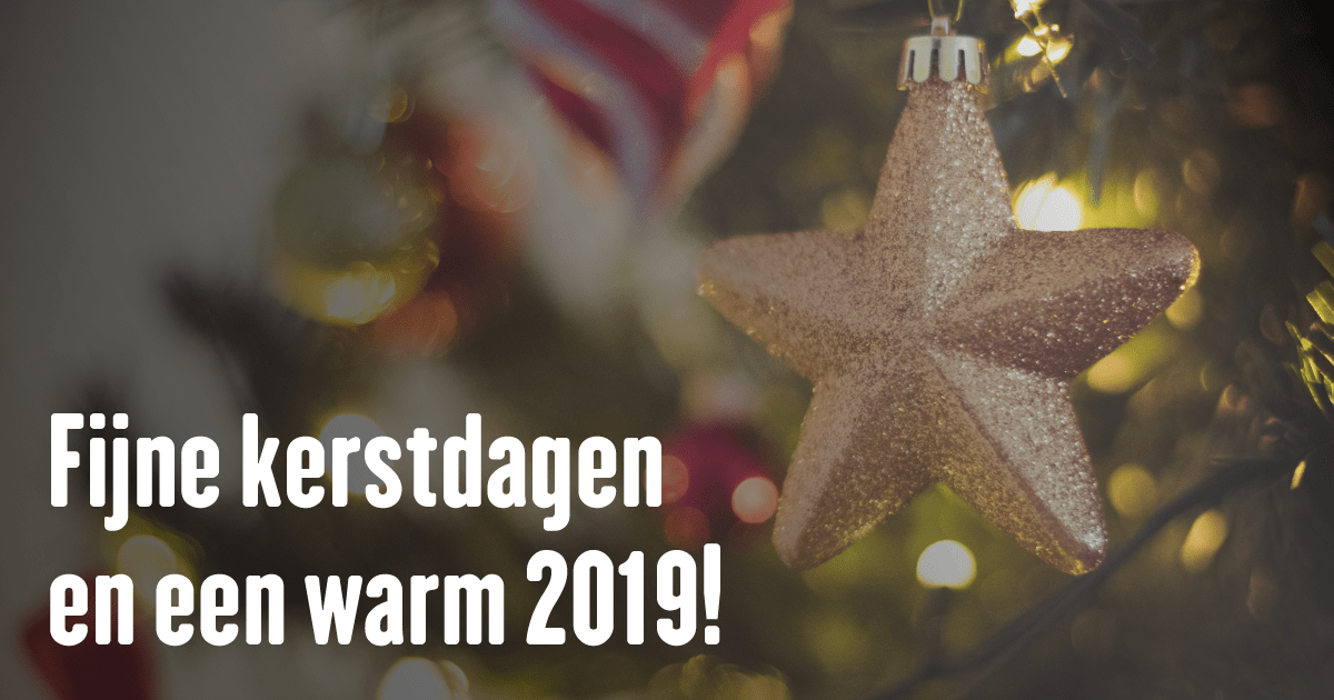 Fijne feestdagen!