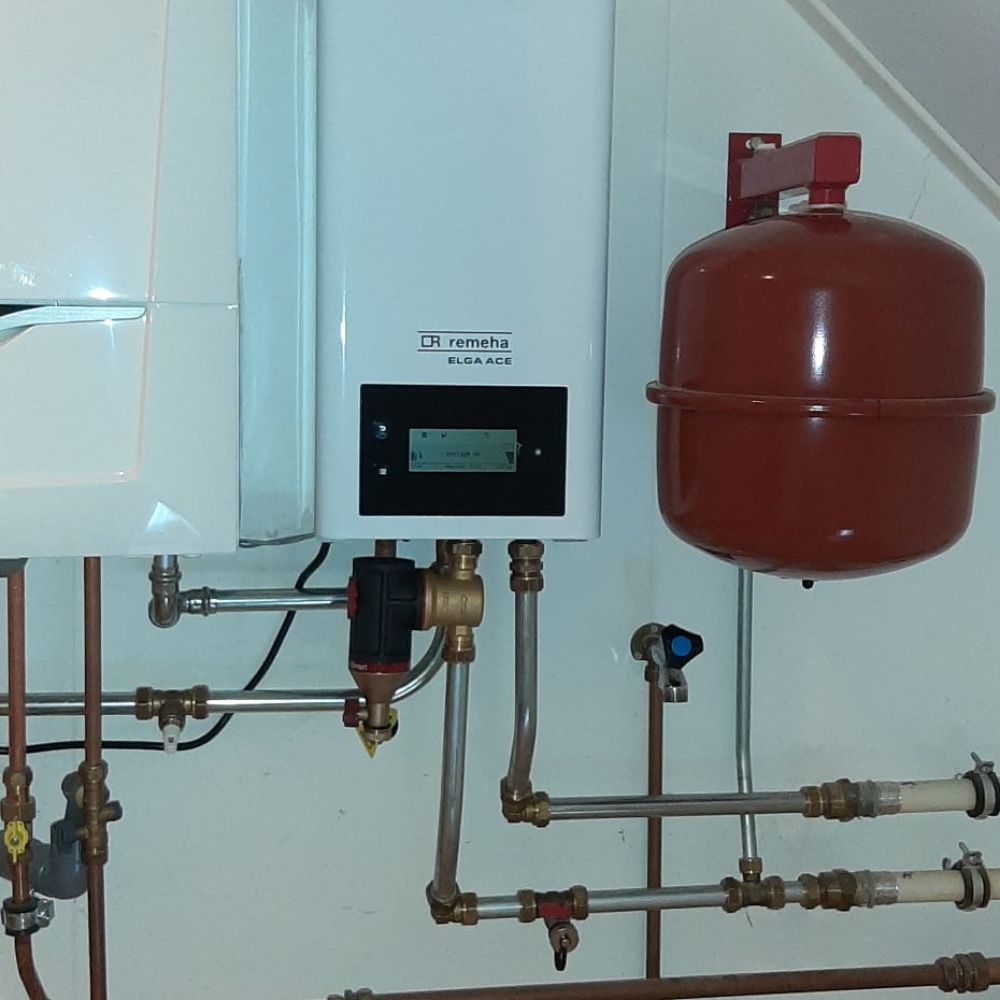Plaatsen Remeha Elga Ace 4kW Fijnaart