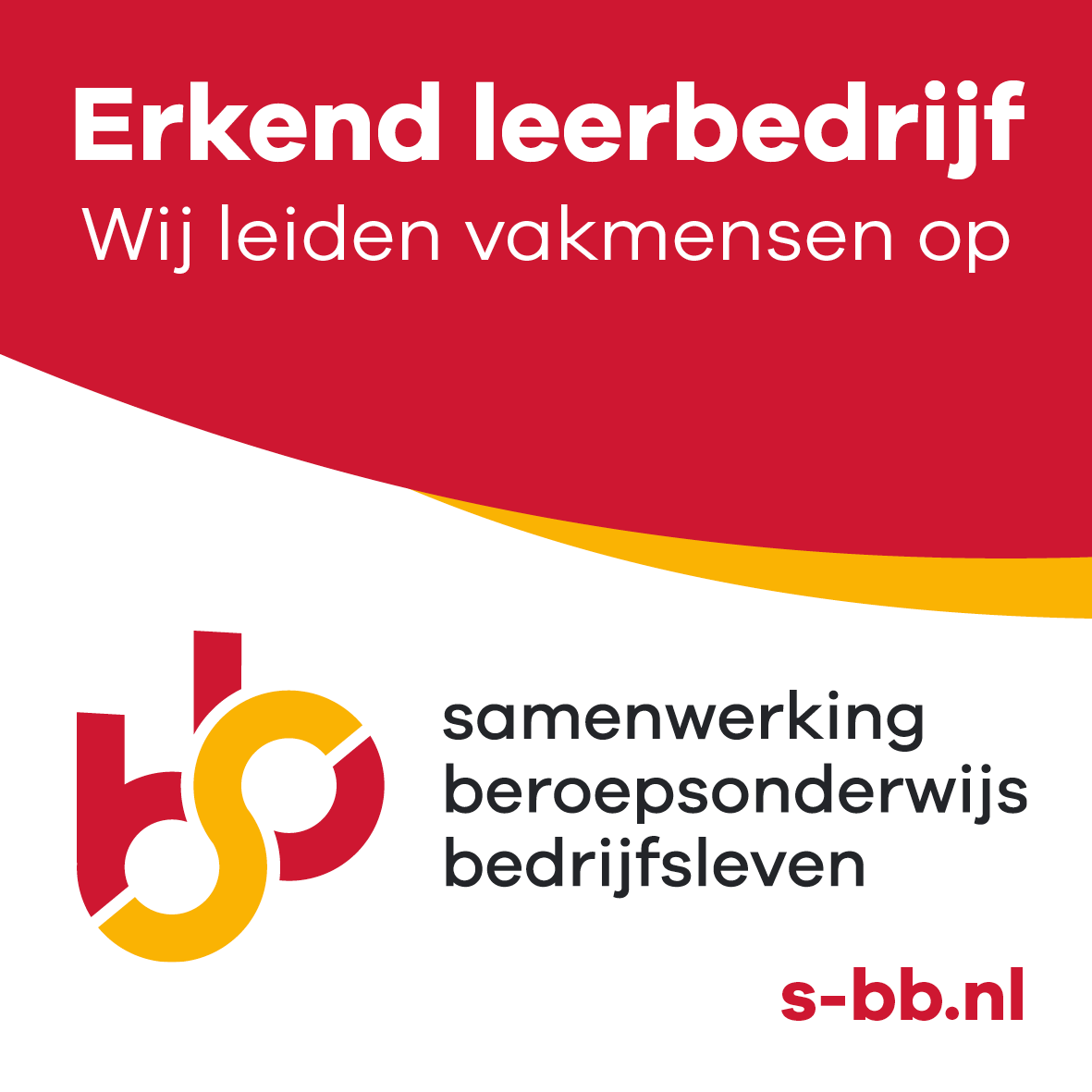 Bervoets Installaties erkend SBB leerbedrijf